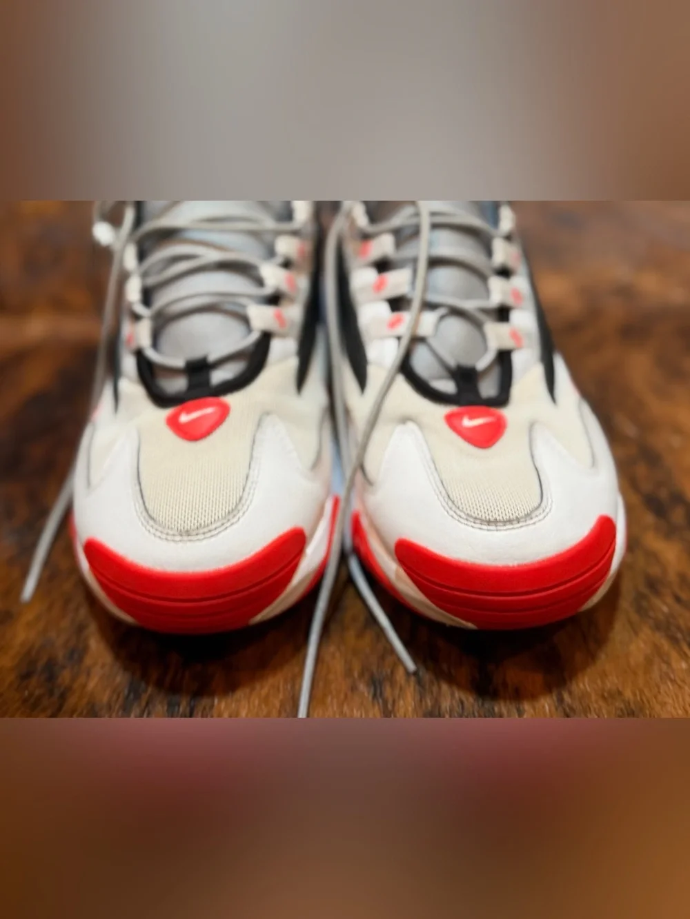 Nike Air Zoom 2K 2019 Grey Infrared White Red AO0269-105 MENS 12 Sneaker Classic